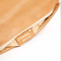 Chanel Sac à bandoulière en Cuir en Orange