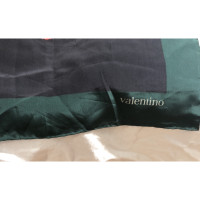 Valentino Garavani Schal/Tuch aus Seide in Grün