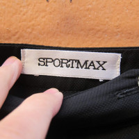 Sport Max Anzug aus Viskose in Schwarz