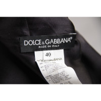 Dolce & Gabbana Robe en Soie en Bordeaux