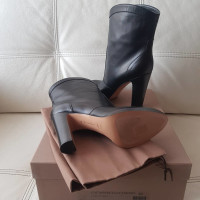 Gianvito Rossi Stivaletti in Pelle in Nero