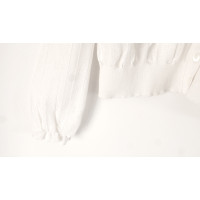 Prada Strick aus Baumwolle in Weiß