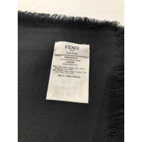 Fendi Scarf/Shawl Silk in Black