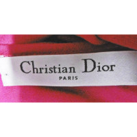 Christian Dior Jurk Viscose in Roze