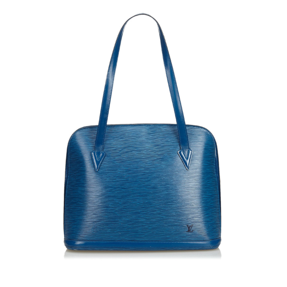 Louis Vuitton Lussac Leather in Blue