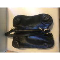 Roberto Cavalli Handtasche aus Leder in Schwarz