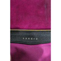 Sandro Shoulder bag Leather in Black
