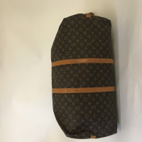 Louis Vuitton Keepall 60 aus Canvas in Braun