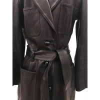 Jitrois Jacket/Coat Leather in Black