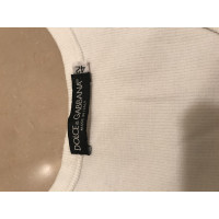 Dolce & Gabbana Strick aus Baumwolle in Weiß