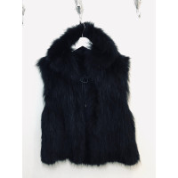 Zadig & Voltaire Jacket/Coat Fur in Black