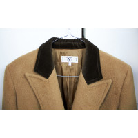 Valentino Garavani Jacket/Coat Wool in Ochre