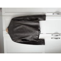 Liebeskind Berlin Jacket/Coat Leather in Grey