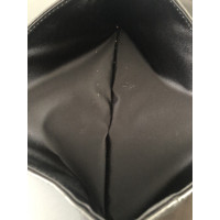Pura Lopez Clutch Bag Leather in Black
