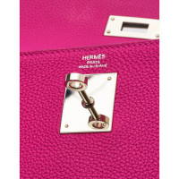 Hermès Handtas Leer in Roze