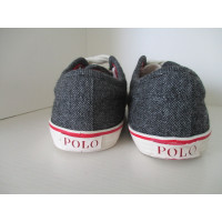 Polo Ralph Lauren Sneaker in Tela in Grigio