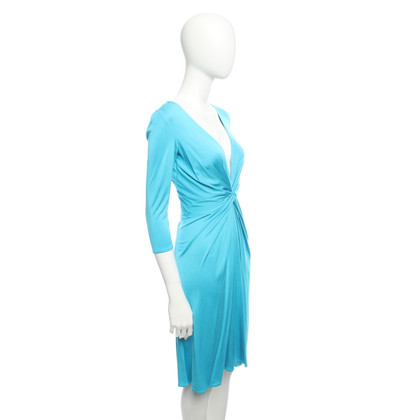 Issa Dress Silk in Turquoise