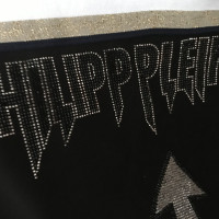 Philipp Plein Oberteil aus Baumwolle in Schwarz