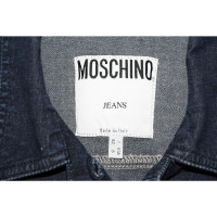Moschino Jacke/Mantel aus Jeansstoff in Blau