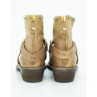 Twin Set Simona Barbieri Ankle boots Leather in Beige