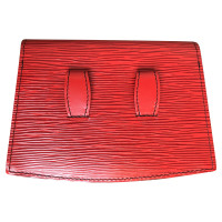 Louis Vuitton Pochette Leather in Red