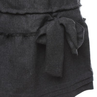 Alberta Ferretti skirt in dark gray