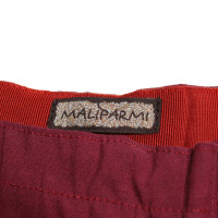 Maliparmi Trousers in Bordeaux