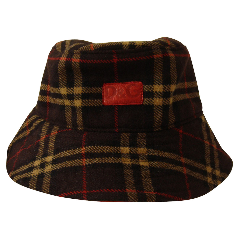 D&G cappello di lana / pelle