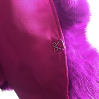 Blumarine Vest Fur in Violet