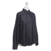 Jil Sander Cotton blouse in gray