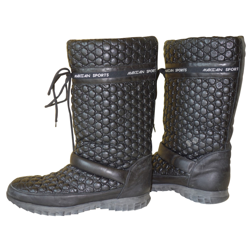 Marc Cain Snowboots made of leather