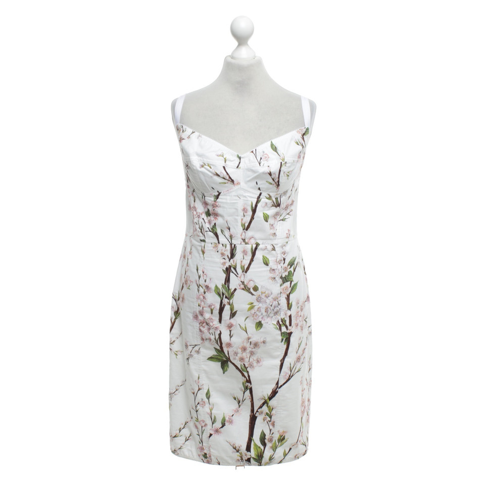 Dolce & Gabbana Kleid mit Blumen-Print