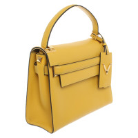 Valentino Garavani Handtasche aus Leder in Gelb