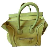 Céline Luggage aus Leder in Gelb