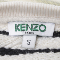 Kenzo Sweatshirt mit Streifen/ Stickerei