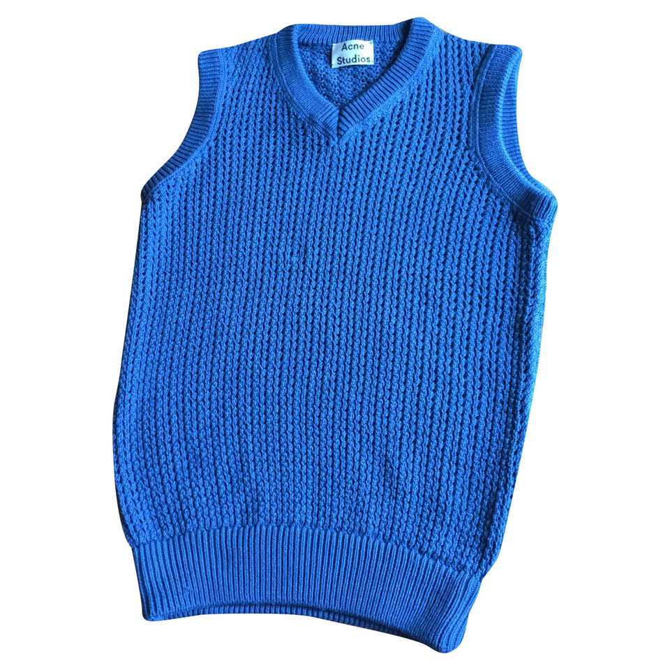 Acne Knitwear Cotton in Blue