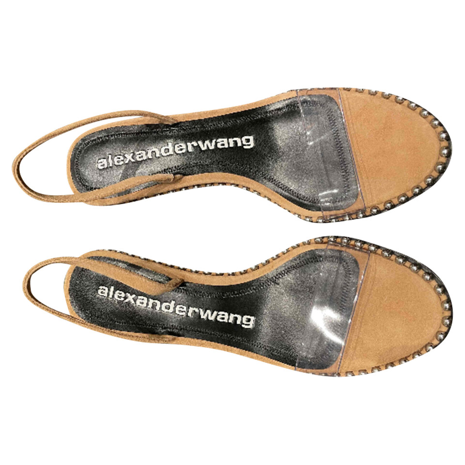 Alexander Wang Chaussures compensées en Daim