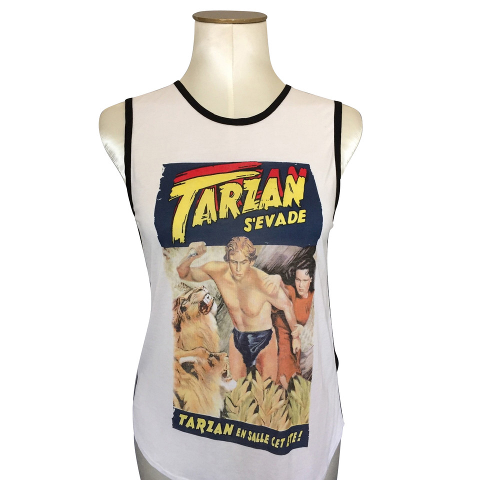 Claudie Pierlot Shirt mit Tarzan-Motiv