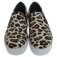 Ash Slippers met animal print