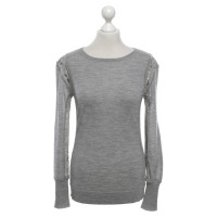 Diane Von Furstenberg wool jumper in grey
