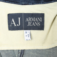 Armani Jeans Blazer in Cotone in Blu