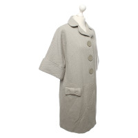 Hoss Intropia Jacke/Mantel aus Wolle in Grau