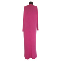 Giorgio Armani cashmere fuchsia long cardigan