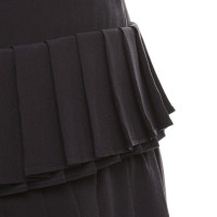 Marni Silk skirt in dark blue