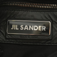 Jil Sander Sac en cuir noir