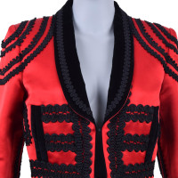 Dolce & Gabbana Blazer Zijde in Rood