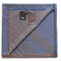 Gucci Schal/Tuch aus Wolle in Blau