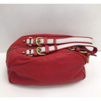 Trussardi Handtasche aus Leder in Rot