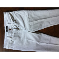 J Brand Paire de Pantalon en Coton en Blanc