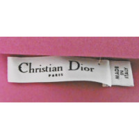 Christian Dior Jurk Viscose in Roze
